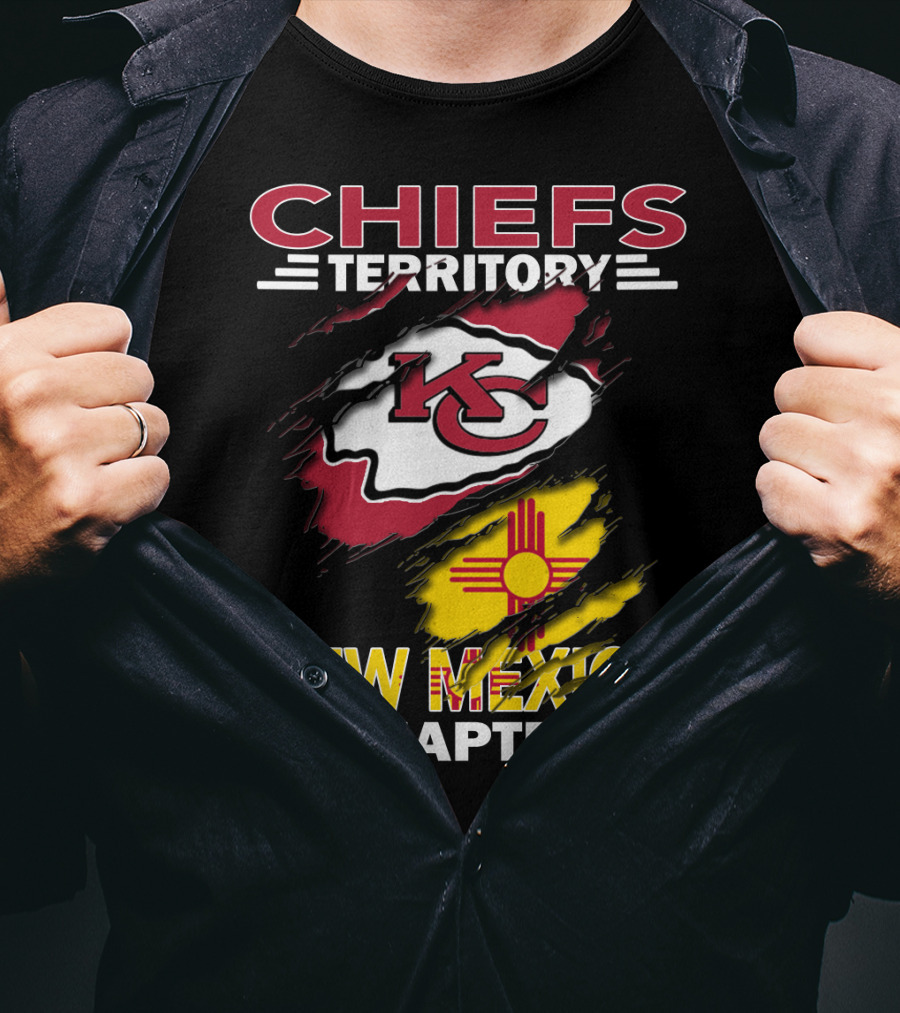 Chiefs Territory New Mexico Chapter Kansas City Chiefs Zia T-Shirt