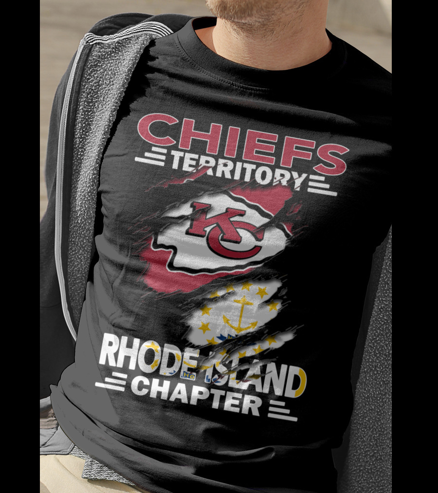 Chiefs Territory Rhode Island Chapter Kansas City Fan Club T-Shirt