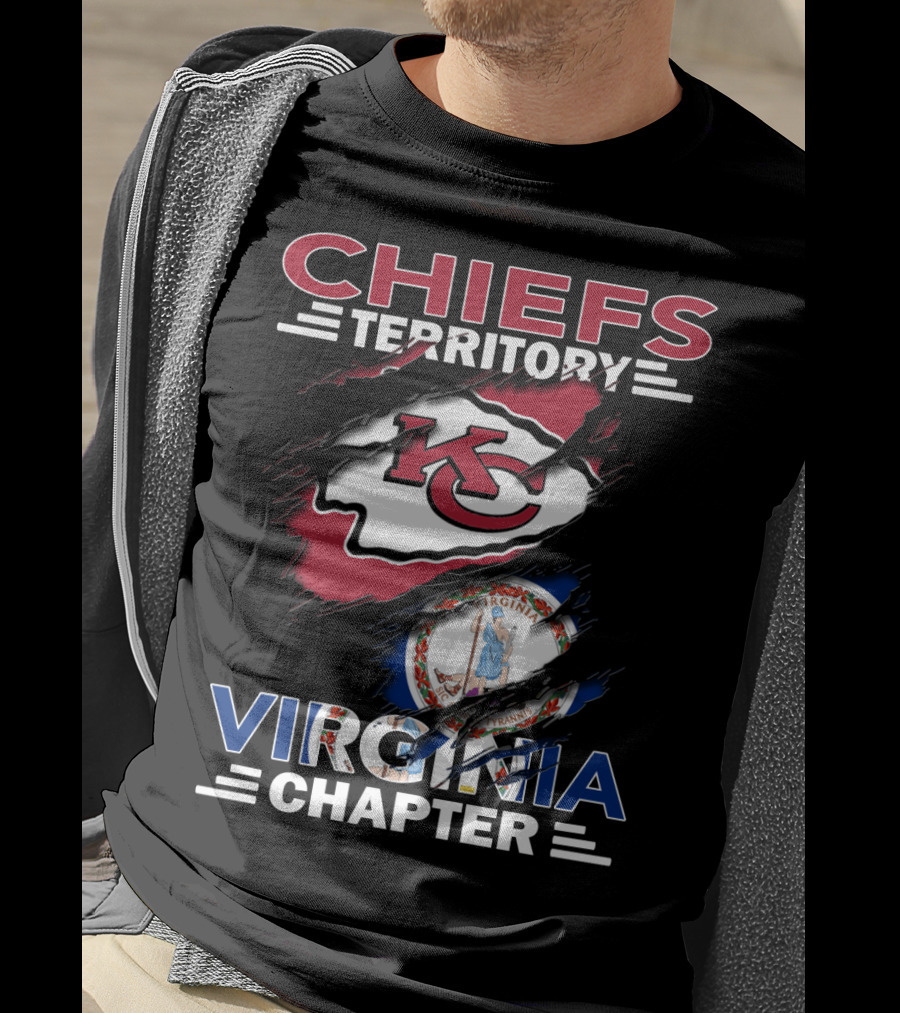 Chiefs Territory Kansas City Virginia Chapter T-Shirt