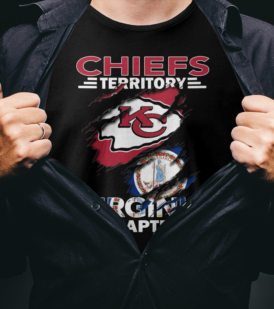 Chiefs Territory Kansas City Virginia Chapter T-Shirt