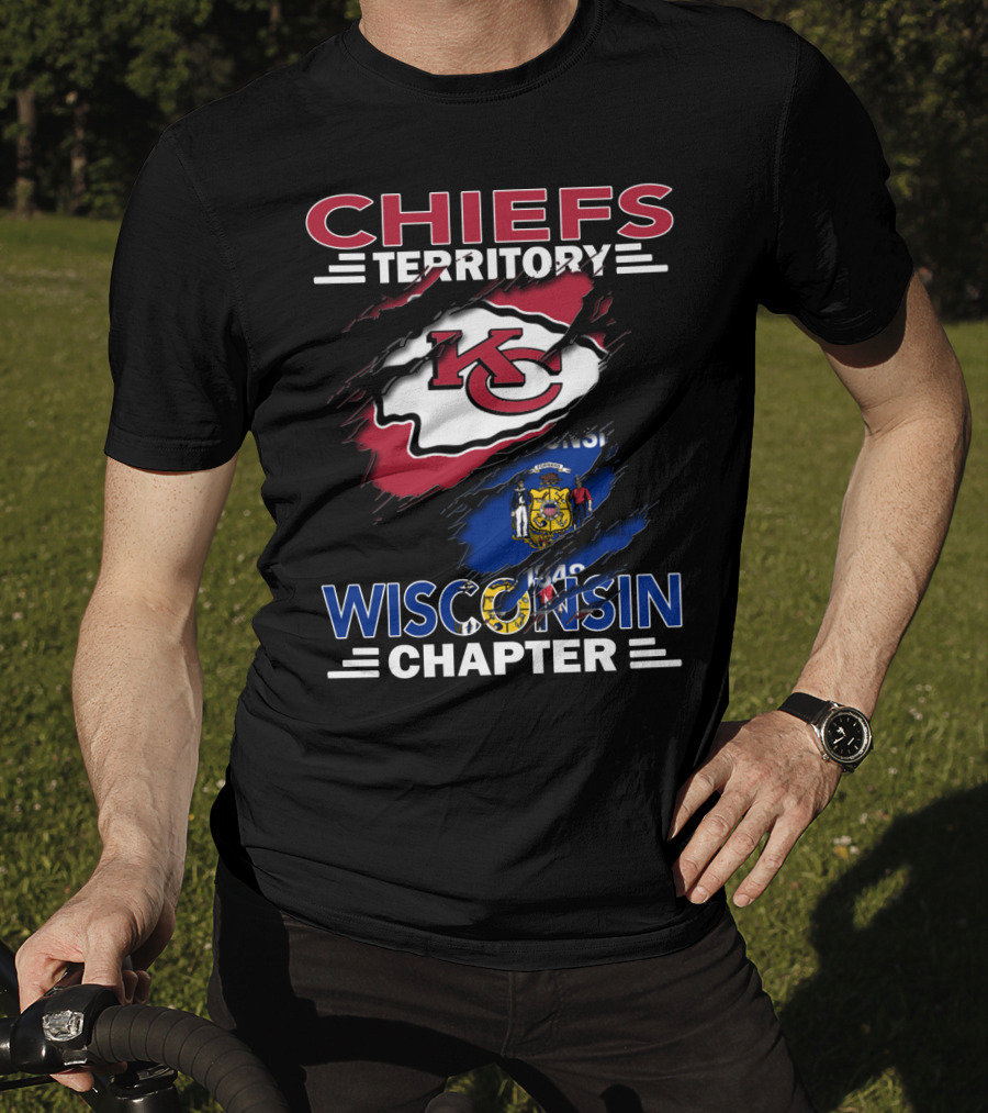 Chiefs Territory KC Wisconsin Chapter T-Shirt