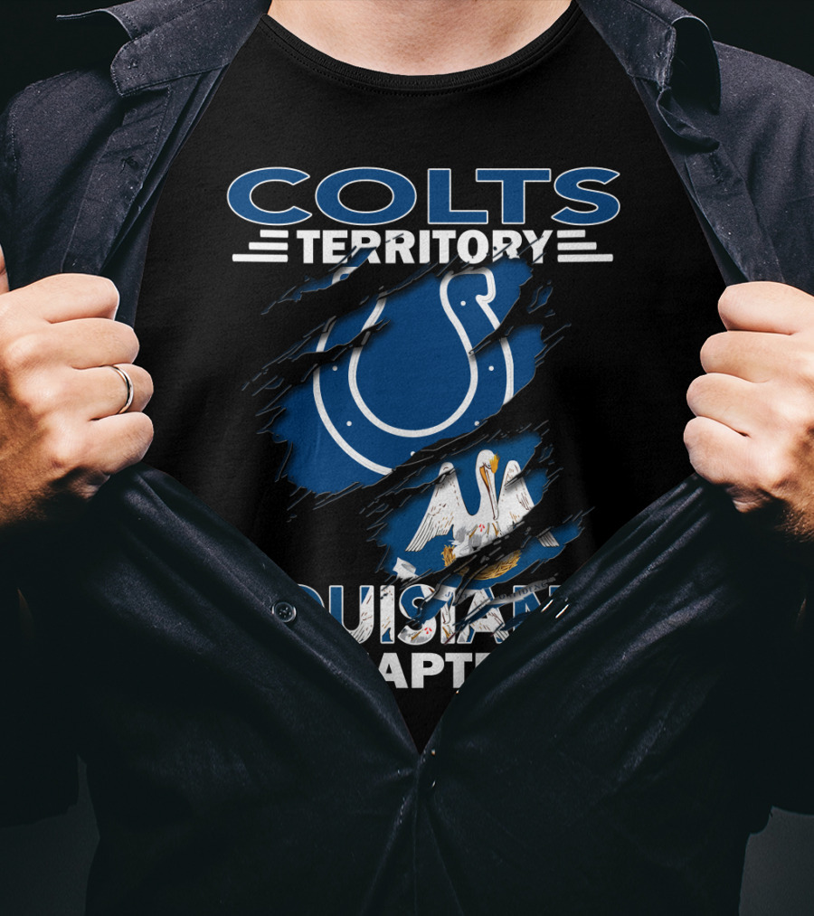 Colts Territory Louisiana Chapter Pelican T-Shirt