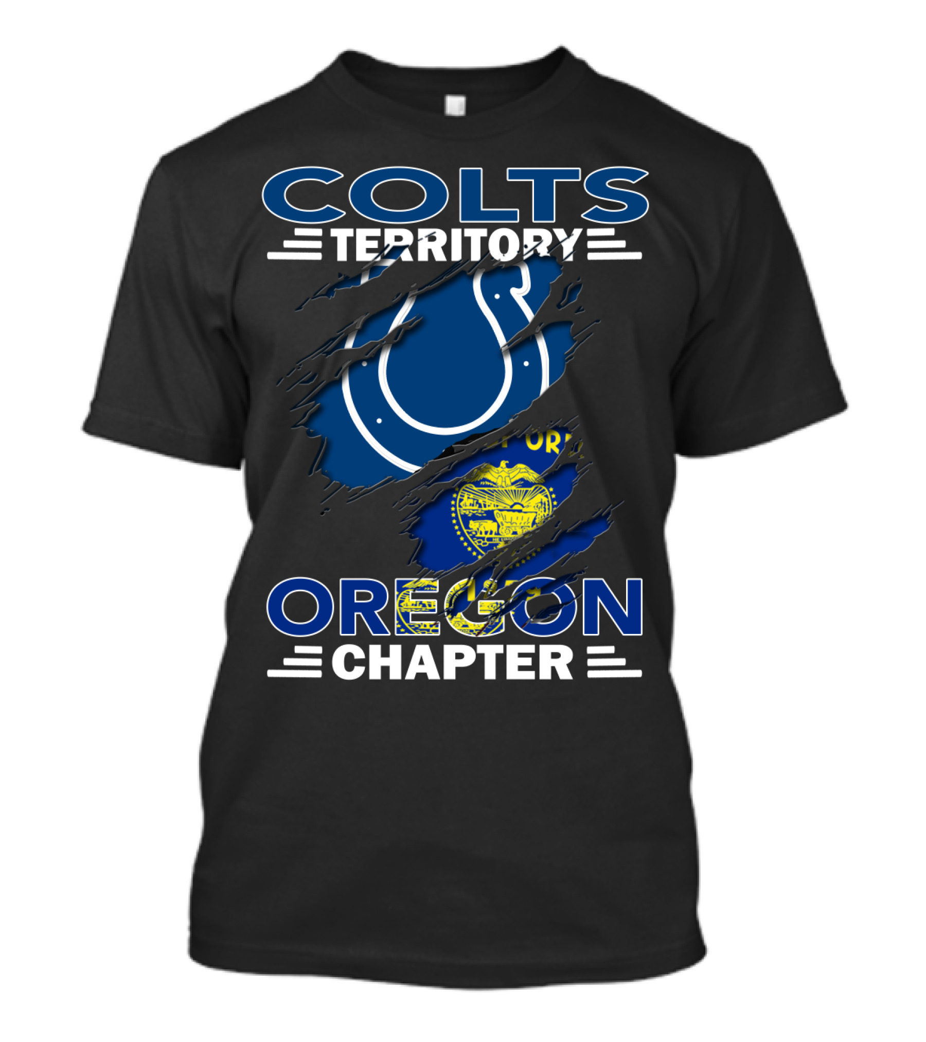 Colts Territory Oregon Chapter Indianapolis Colts T-Shirt