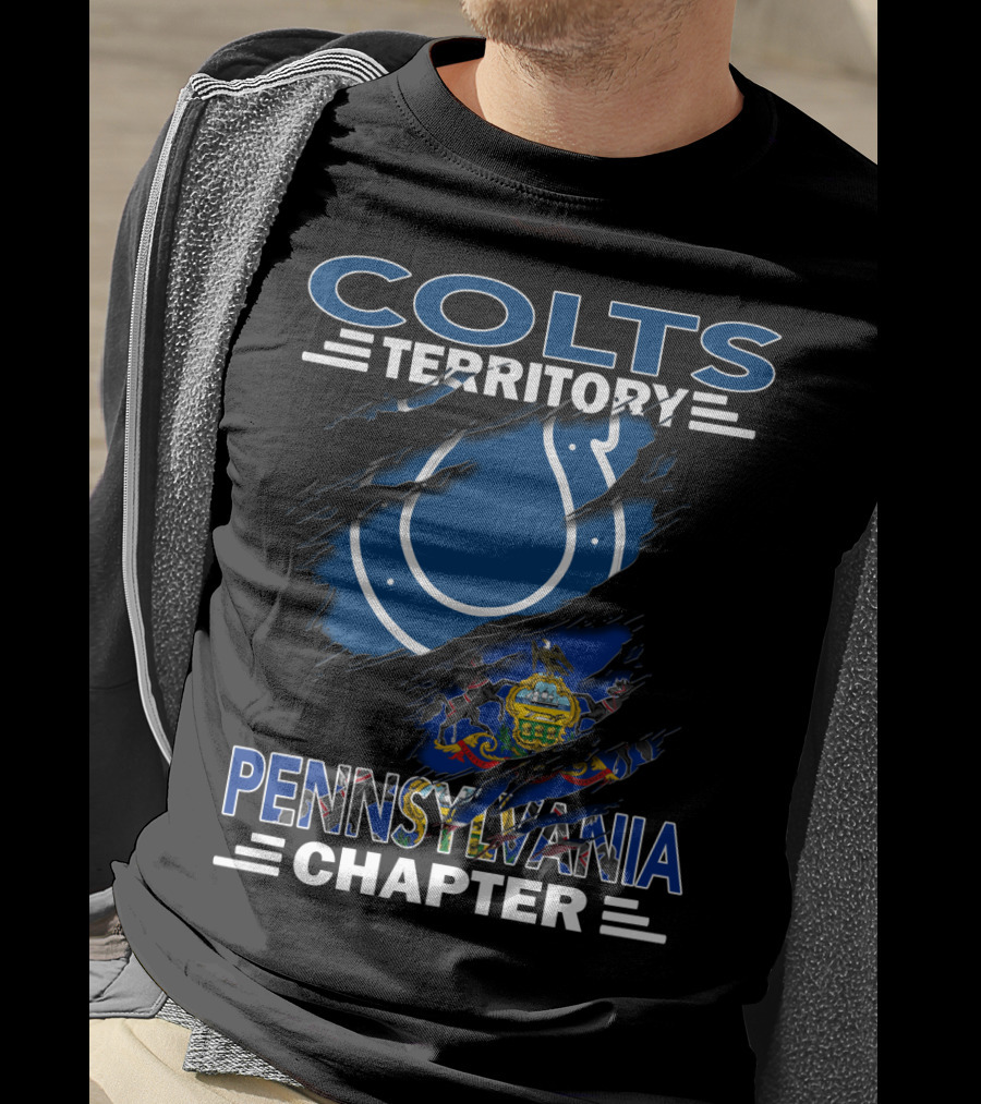 Colts Territory Pennsylvania Chapter Flag T-Shirt