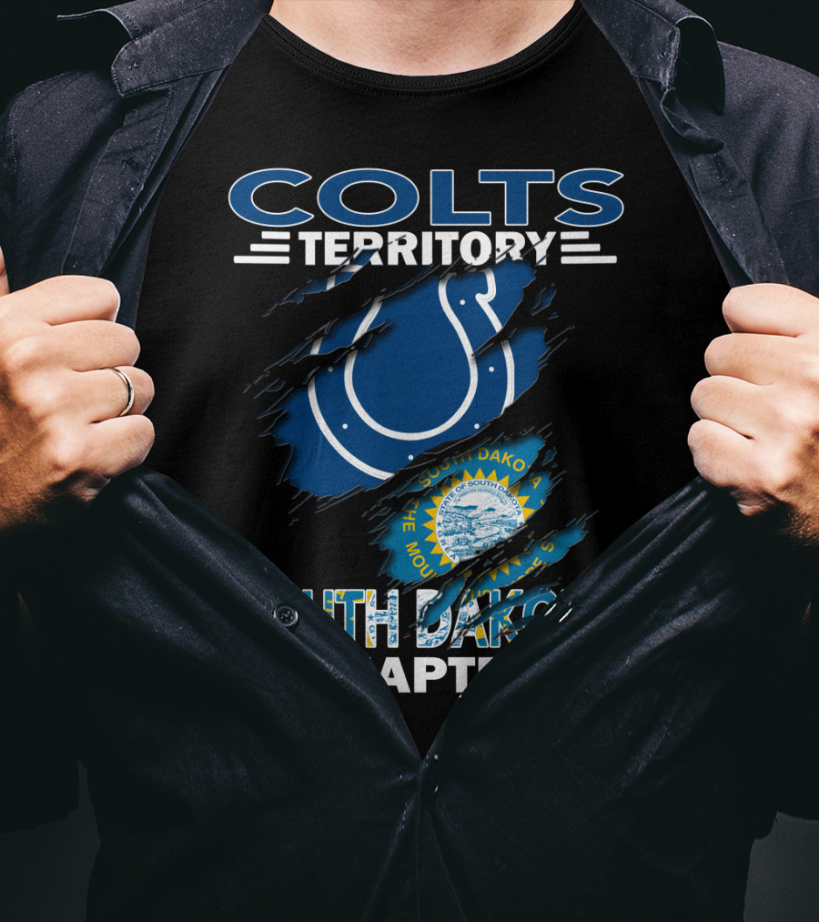 Colts Territory South Dakota Chapter Indianapolis Colts Fans Group T-Shirt