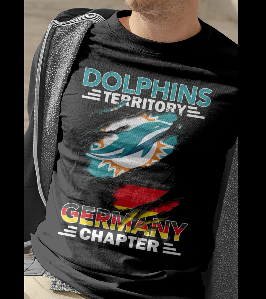 Dolphins Territory Germany Chapter Miami Dolphins T-Shirt