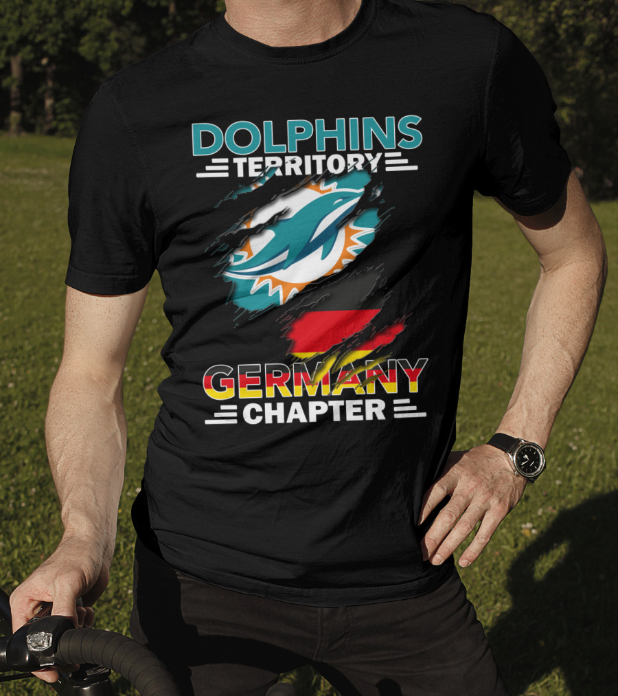 Dolphins Territory Germany Chapter Miami Dolphins T-Shirt