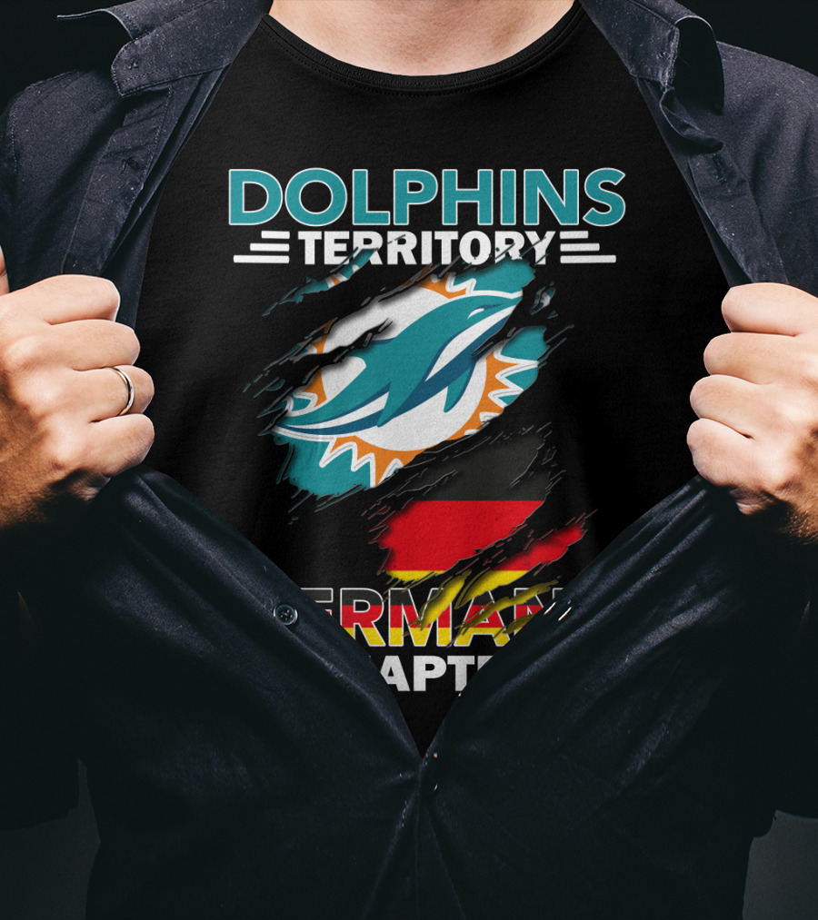 Dolphins Territory Germany Chapter Miami Dolphins T-Shirt