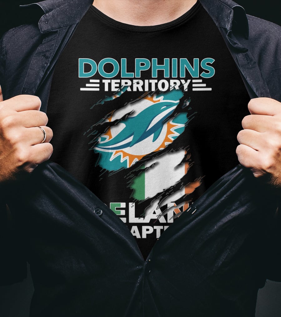 Dolphins Territory Ireland Chapter Miami Dolphins Fan Club T-Shirt