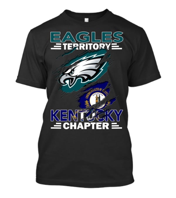 Eagles Territory Kentucky Chapter Commonwealth Flag Integration T-Shirt