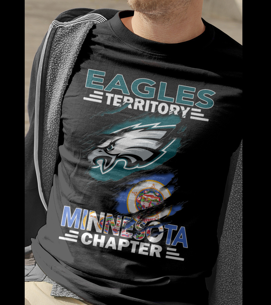 Eagles Territory Minnesota Chapter NFL Fan Club T-Shirt