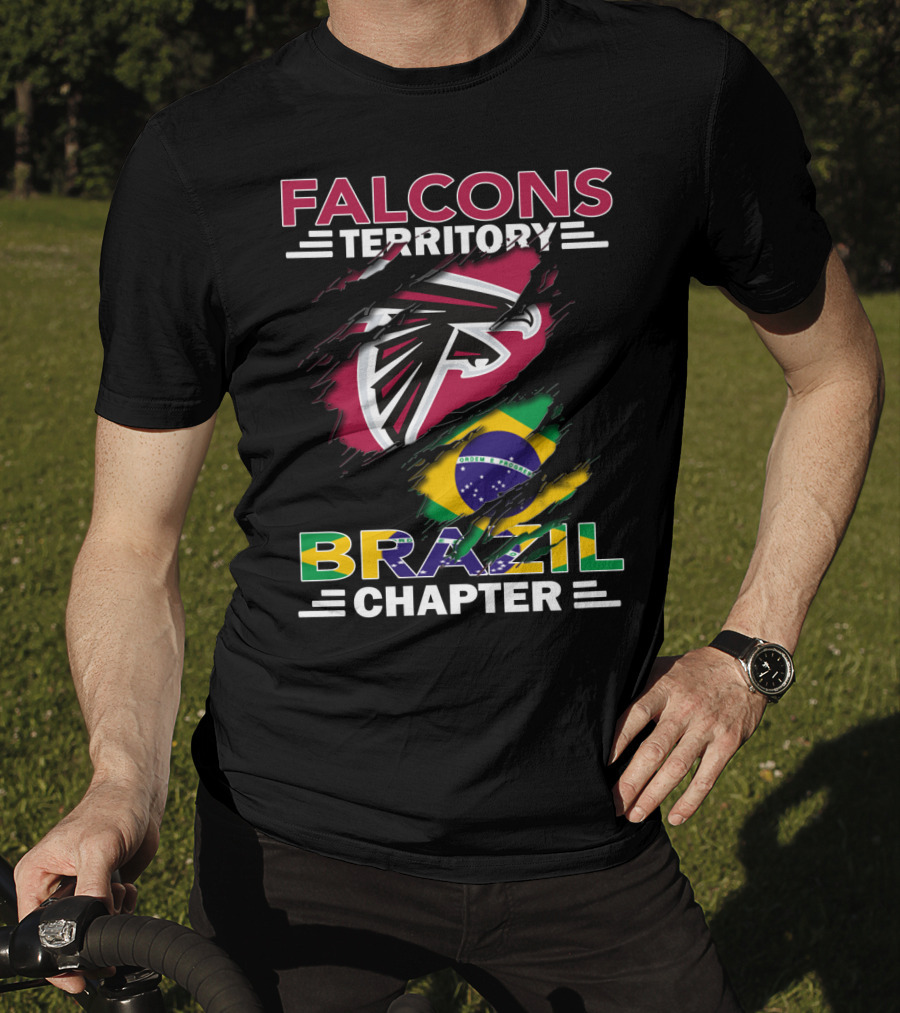 Falcons Territory Brazil Chapter NFL Fan Club South American Division T-Shirt