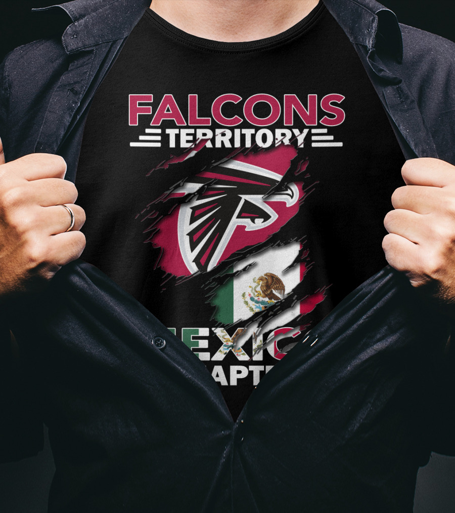 Falcons Territory Mexico Chapter Flag T-Shirt