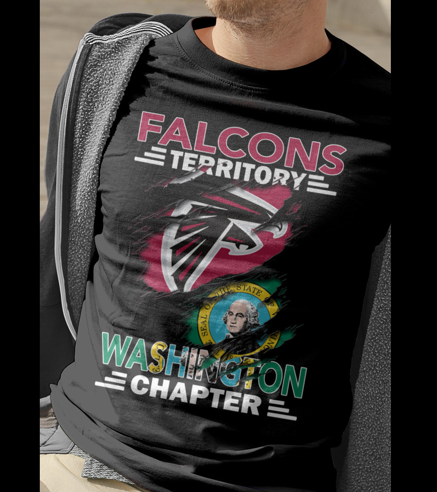 Falcons Territory Washington Chapter Seal T-Shirt