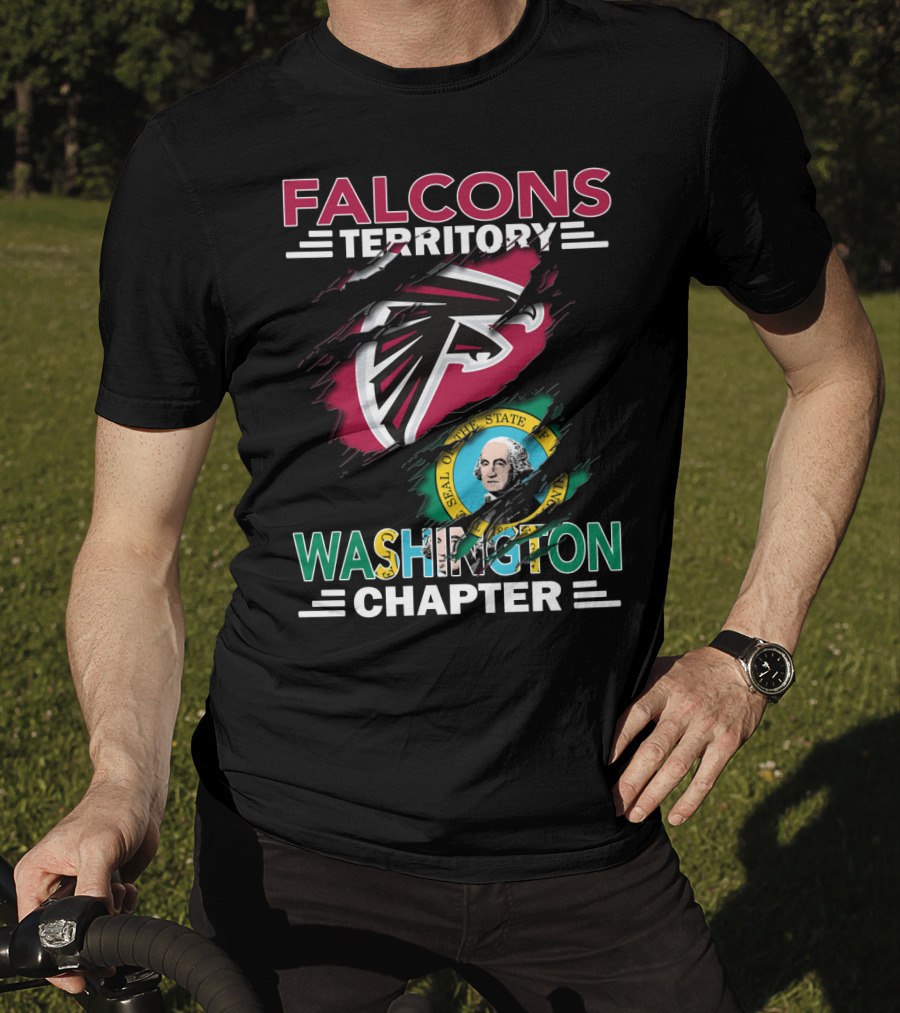 Falcons Territory Washington Chapter Seal T-Shirt