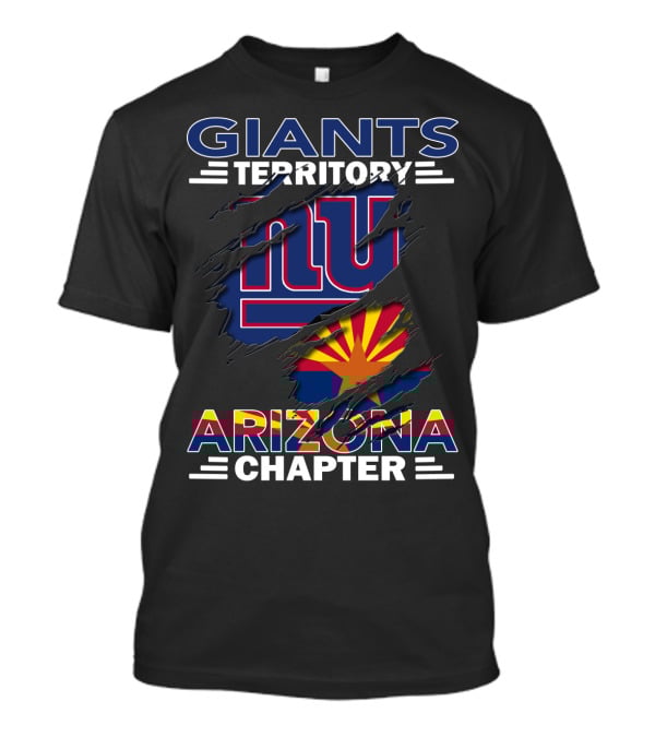 Giants Territory New York Arizona Chapter T-Shirt