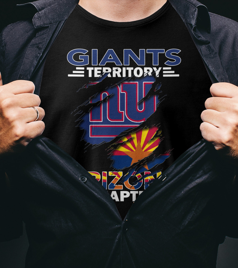 Giants Territory New York Arizona Chapter T-Shirt