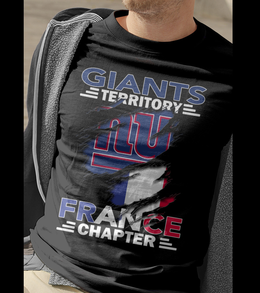 New York Giants Territory France Chapter T-Shirt