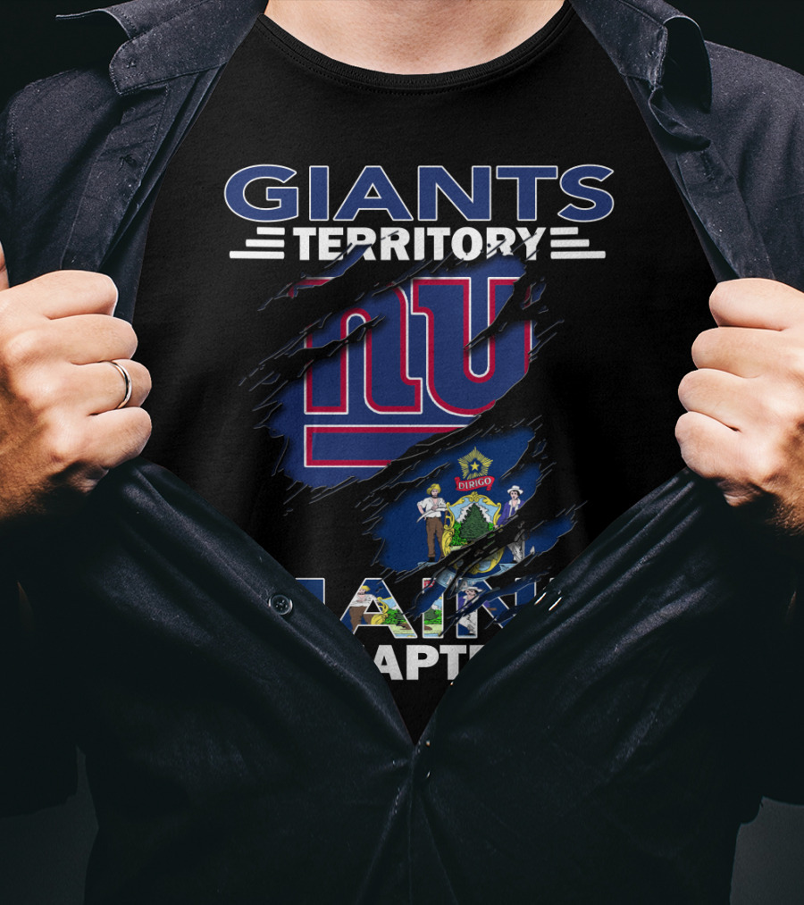 Giants Territory New York Maine Chapter T-Shirt