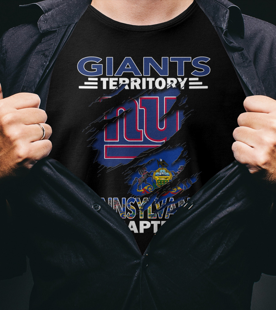 New York Giants Territory Pennsylvania Chapter T-Shirt