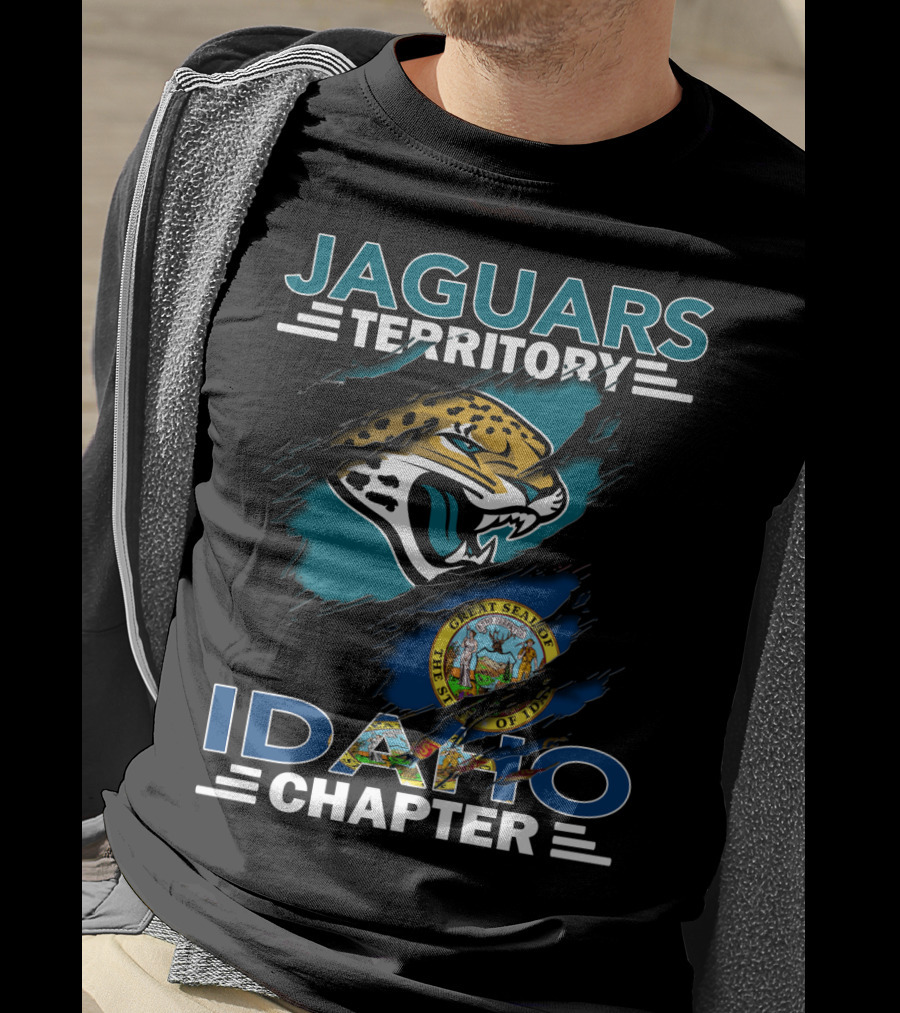 Jaguars Territory Idaho Chapter Great Seal Of Idaho T-Shirt