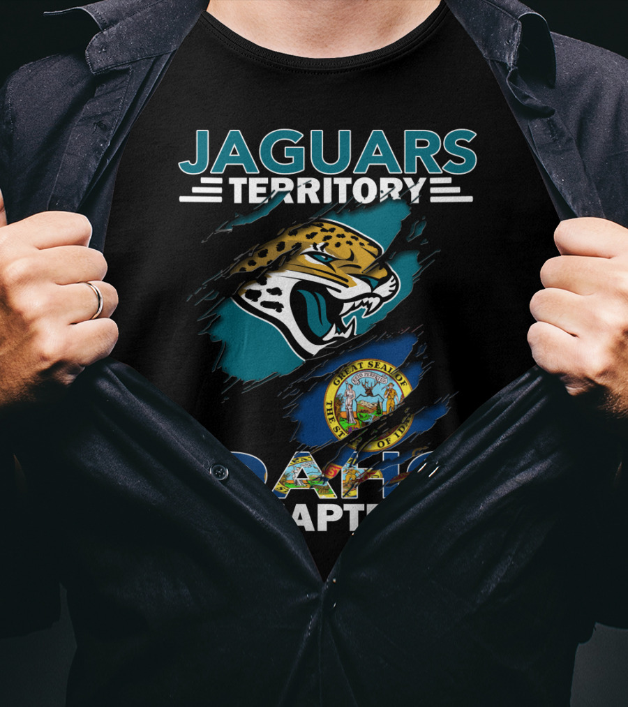 Jaguars Territory Idaho Chapter Great Seal Of Idaho T-Shirt