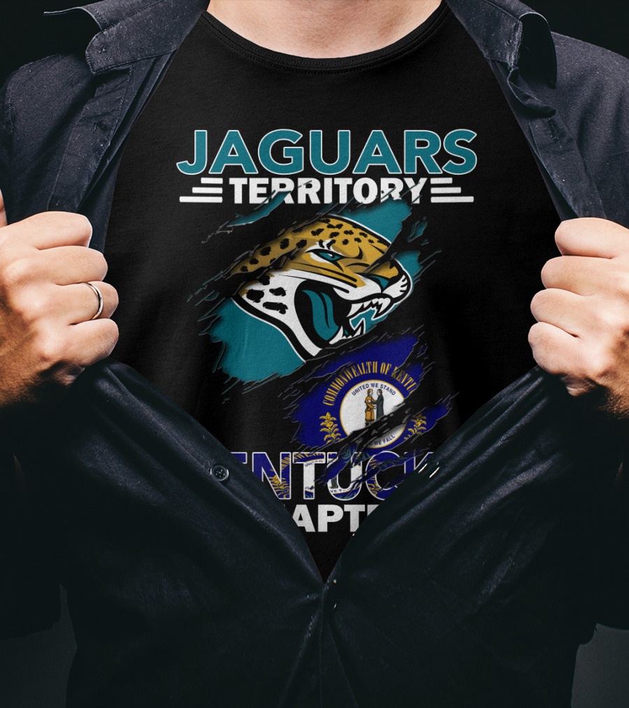 Jaguars Territory Kentucky Chapter Commonwealth Flag T-Shirt