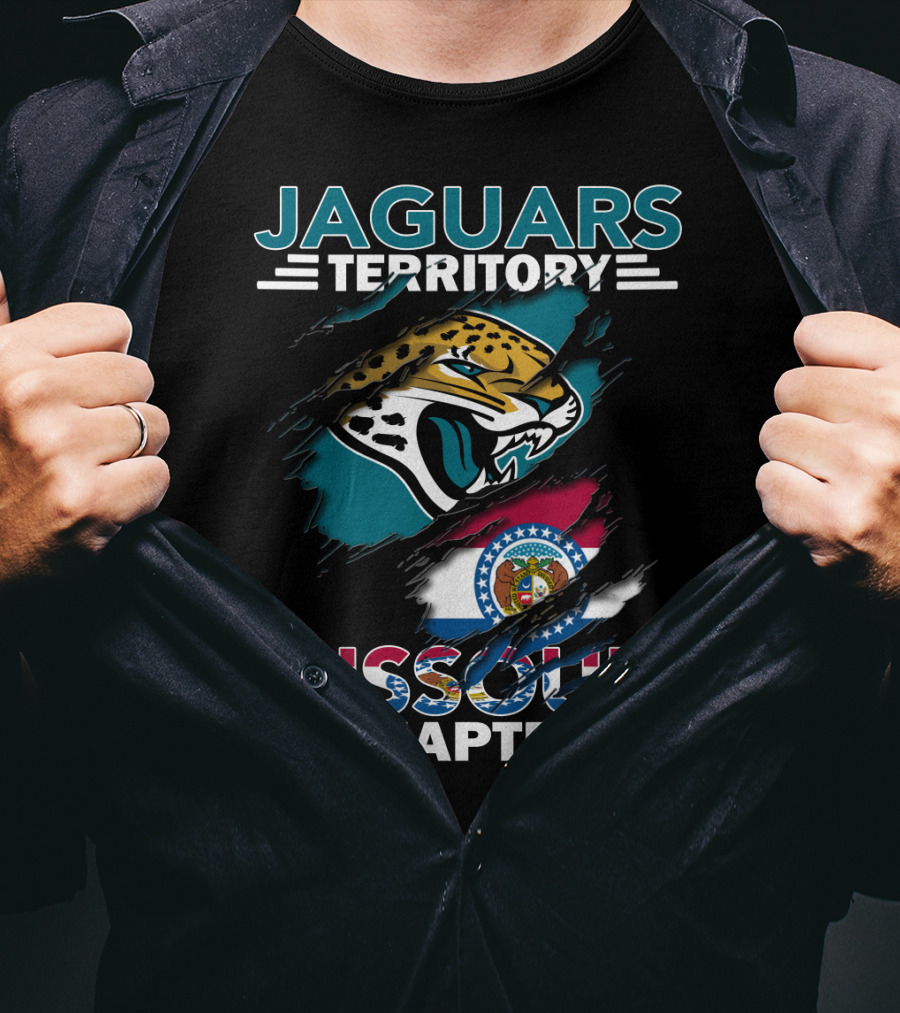 Jaguars Territory Missouri Chapter Flag T-Shirt