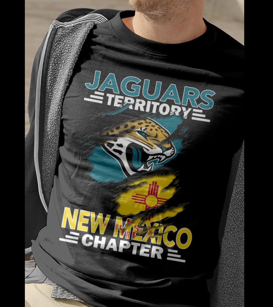 Jaguars Territory New Mexico Chapter State Pride And Team Spirit T-Shirt