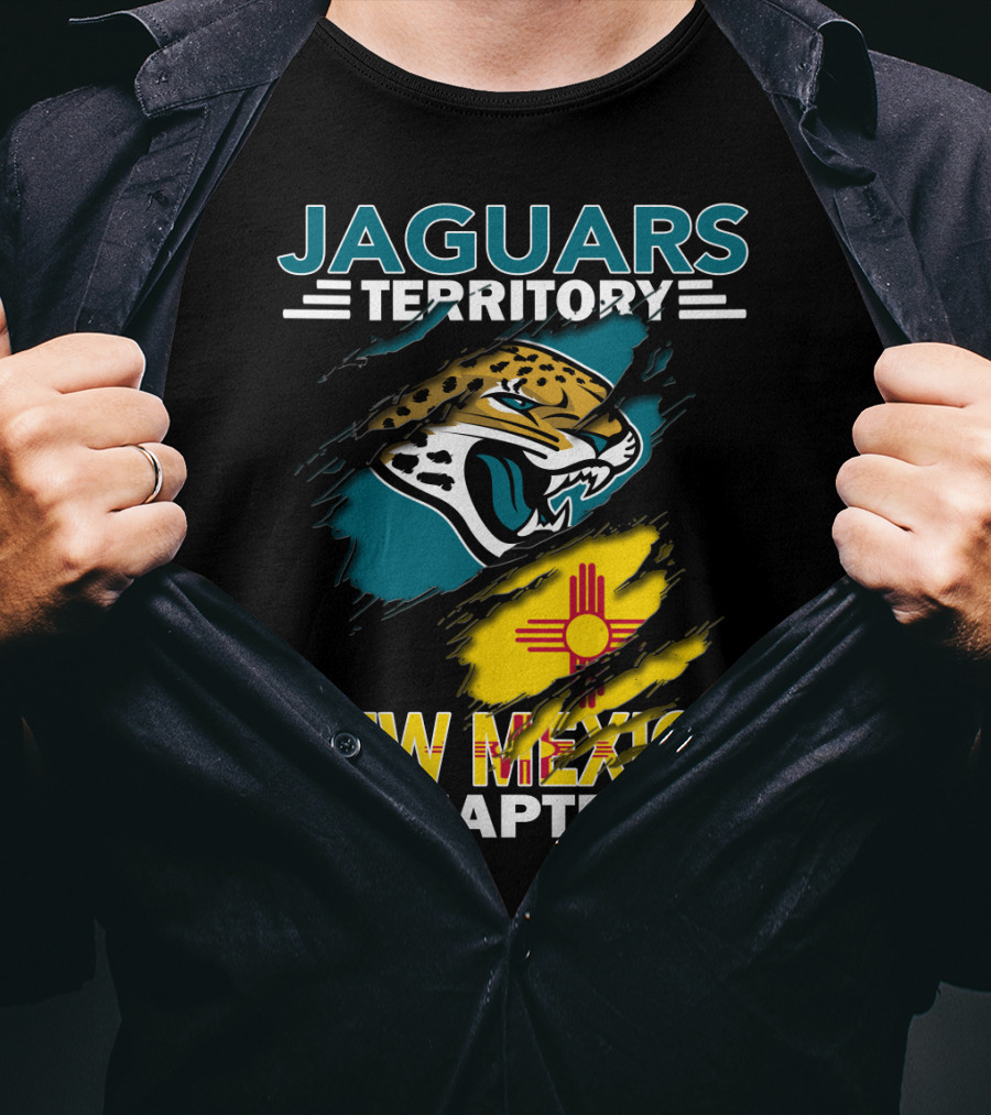 Jaguars Territory New Mexico Chapter State Pride And Team Spirit T-Shirt