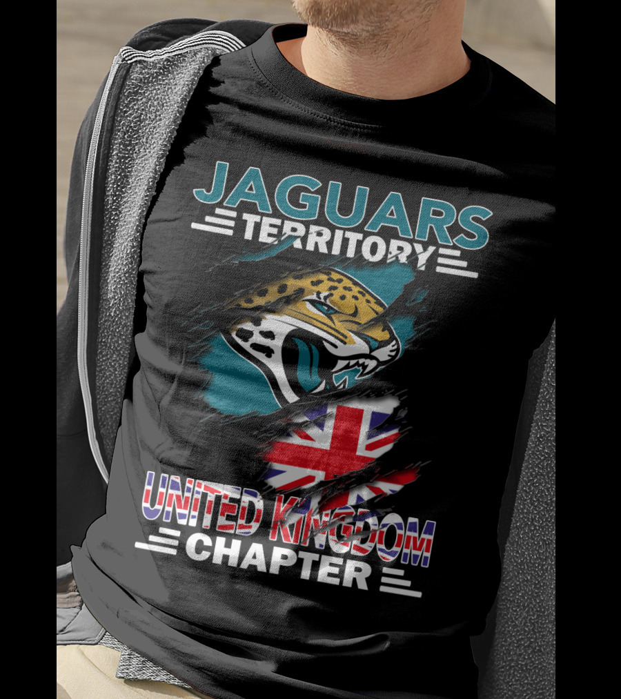 Jaguars Territory United Kingdom Chapter Union Flag T-Shirt
