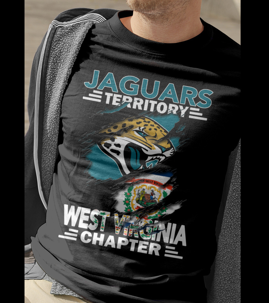 Jaguars Territory West Virginia Chapter Flag Edition T-Shirt
