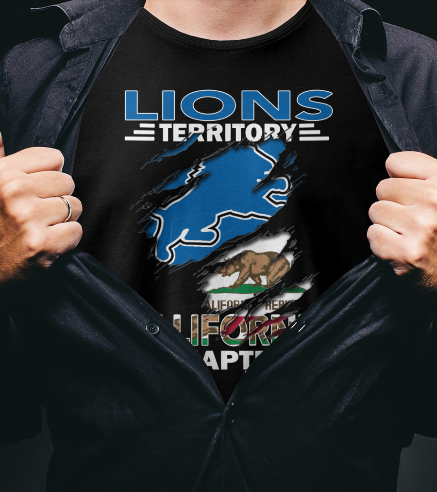 Lions Territory California Chapter California Republic T-Shirt
