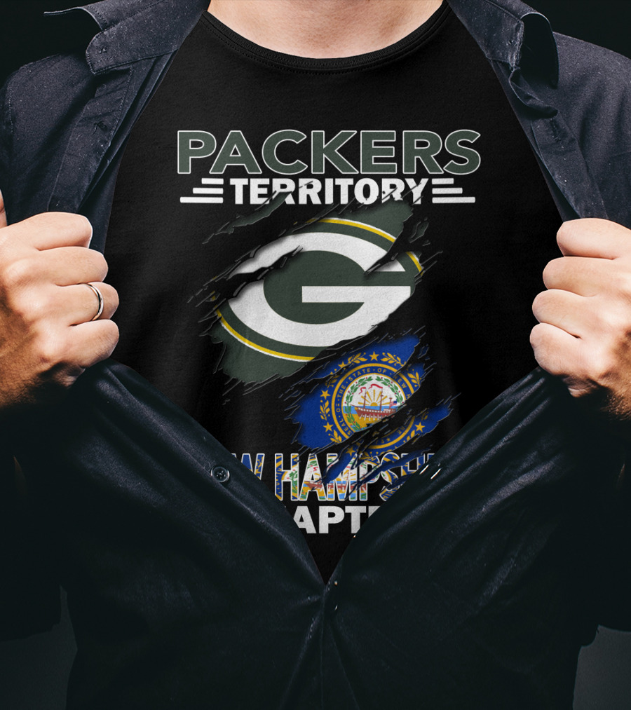 Packers Territory Green Bay New Hampshire Chapter Fan T-Shirt