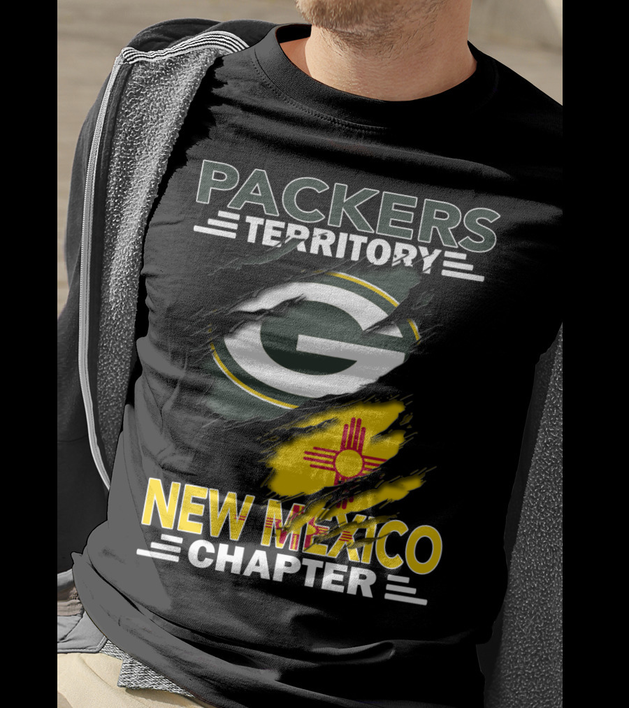 Packers Territory New Mexico Chapter G Logo And Zia T-Shirt
