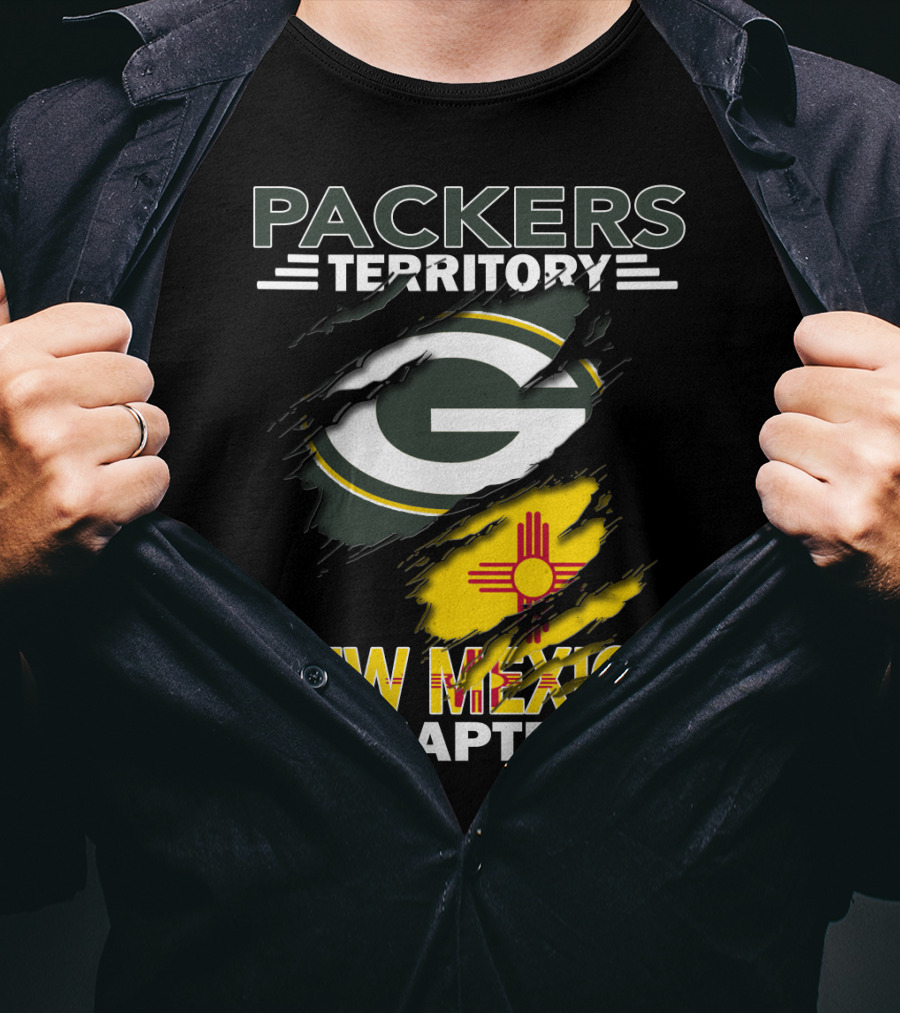Packers Territory New Mexico Chapter G Logo And Zia T-Shirt