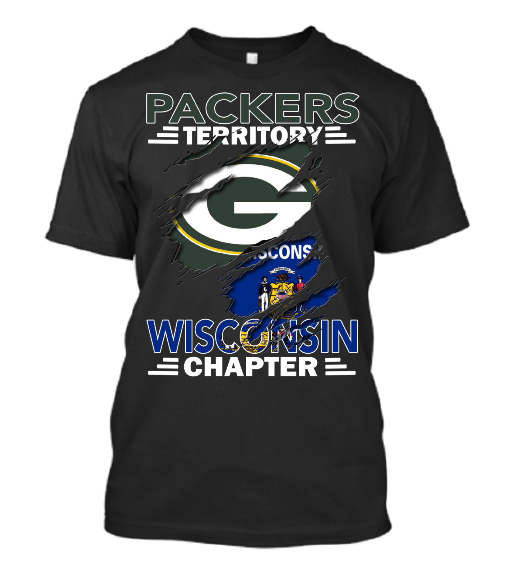 Packers Territory Green Bay Wisconsin Chapter T-Shirt