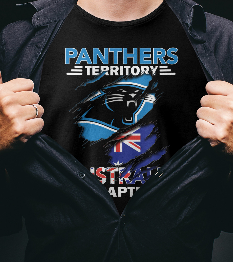 Panthers Territory Australia Chapter Flag T-Shirt