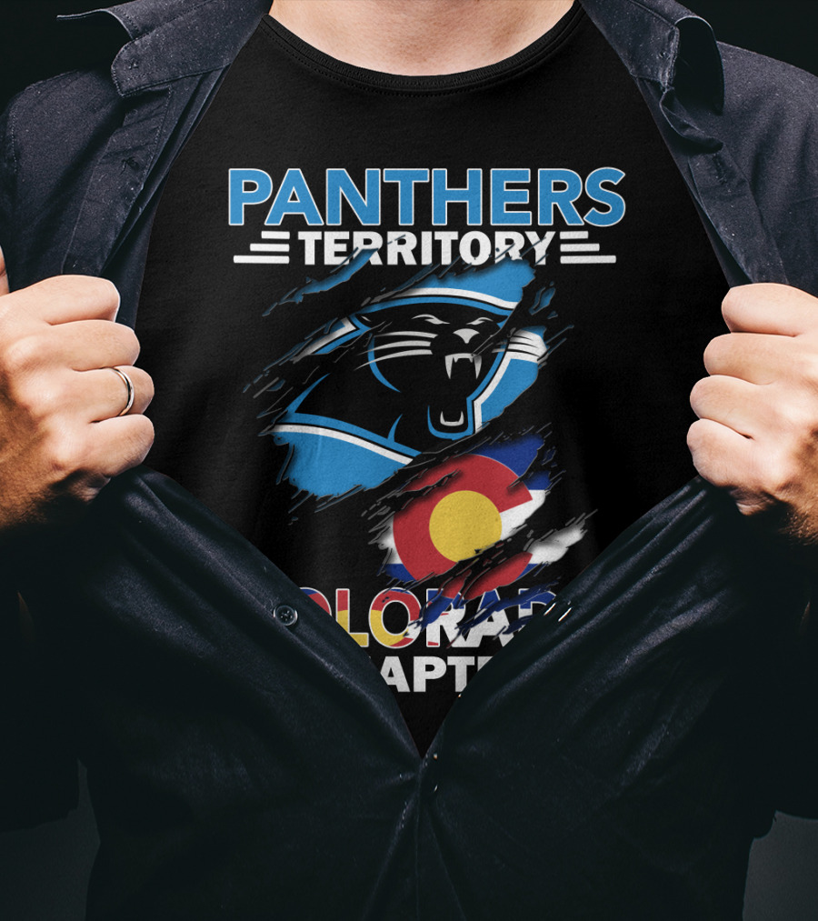 Panthers Territory Colorado Chapter NFL Fan Club T-Shirt