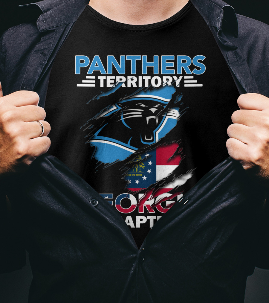 Panthers Territory Georgia Chapter Flag T-Shirt