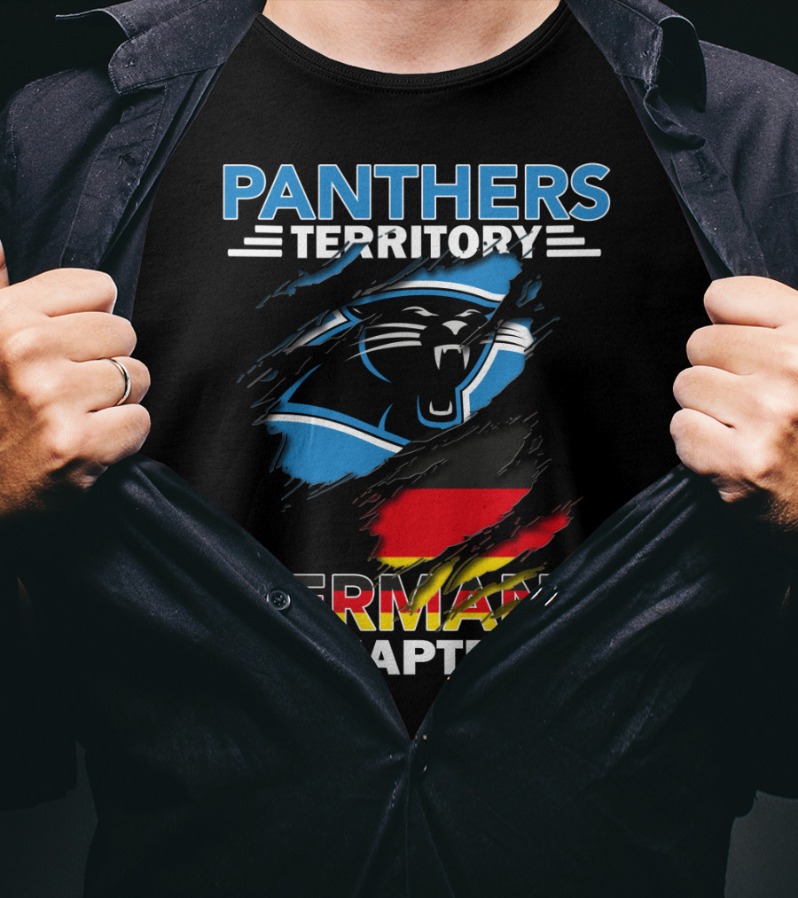 Panthers Territory Germany Chapter Flag T-Shirt