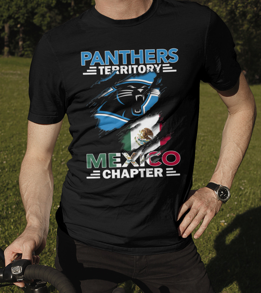 Panthers Territory Mexico Chapter Flag Emblem T-Shirt