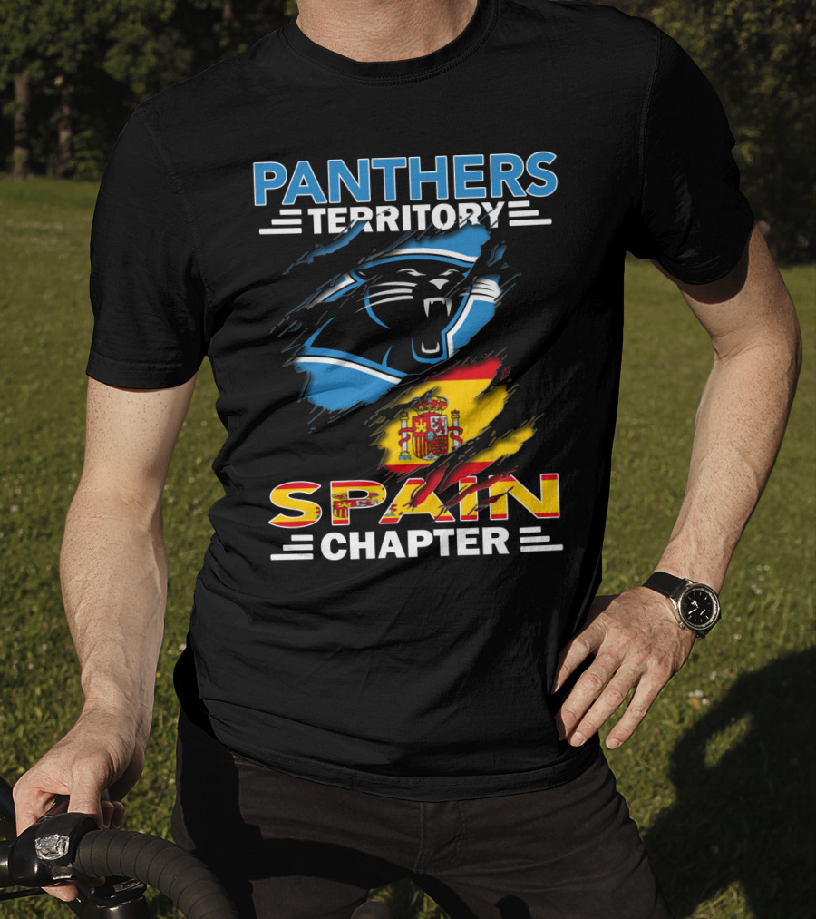 Panthers Territory Spain Chapter Flag T-Shirt