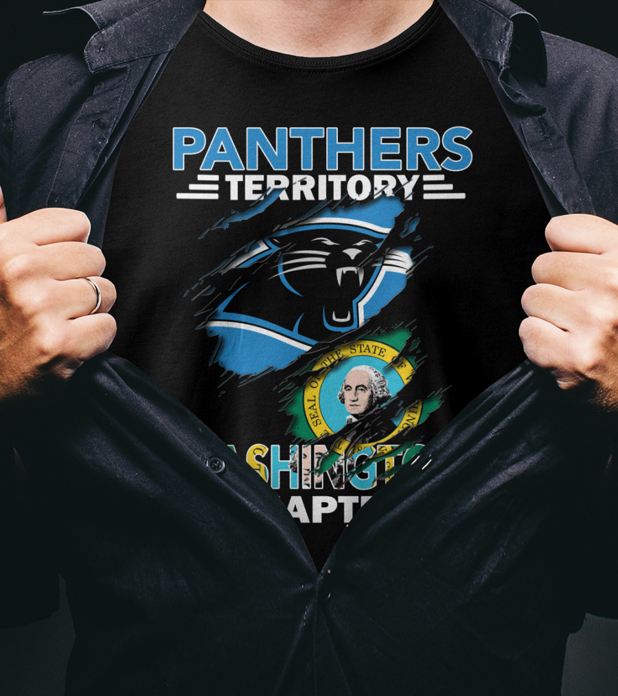 Panthers Territory Washington Chapter Seal T-Shirt