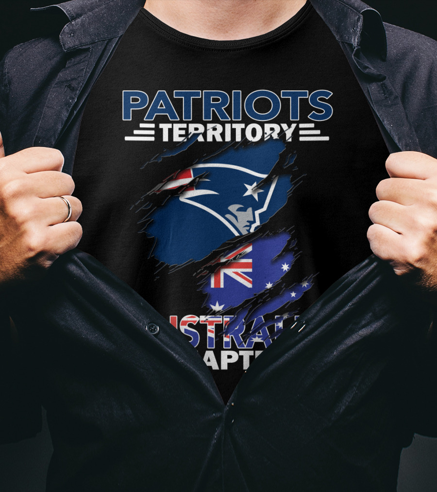 Patriots Territory Australia Chapter Flag T-Shirt
