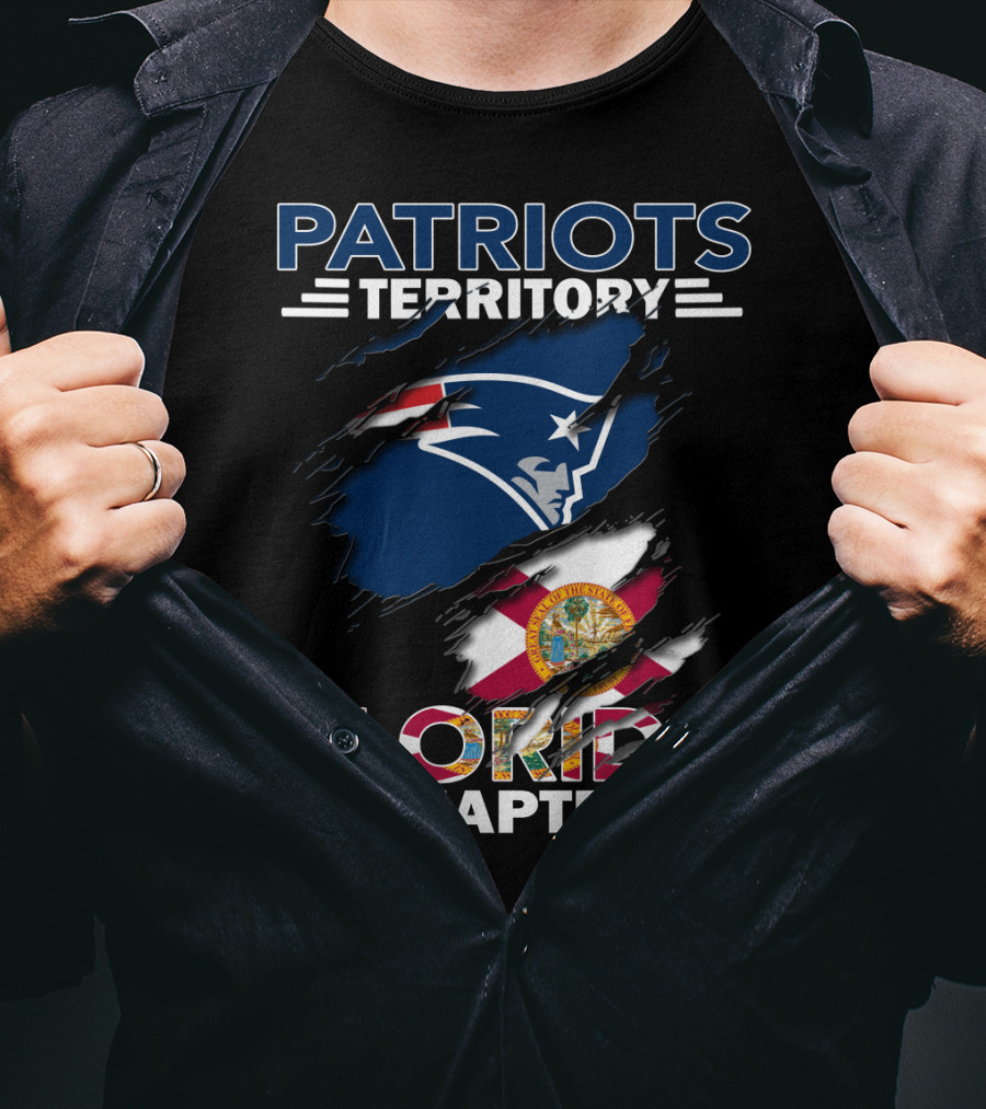 Patriots Territory Florida Chapter Flag Logo Inspired T-Shirt