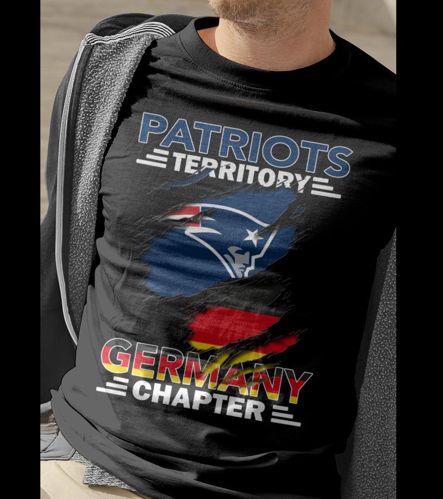 Patriots Territory Germany Chapter Flag T-Shirt
