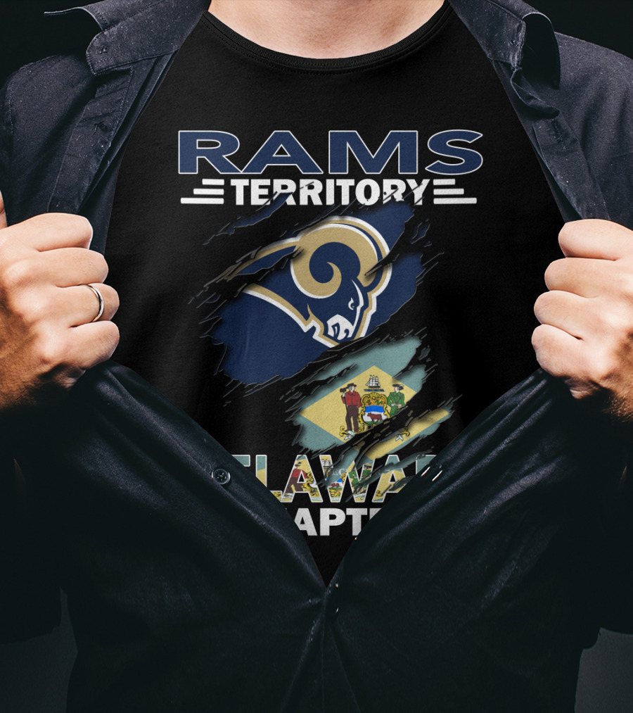 Rams Territory Delaware Chapter NFL Fan Club T-Shirt