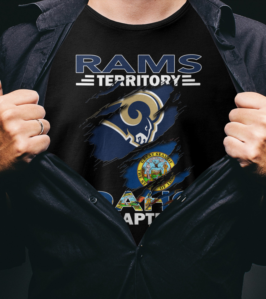 Rams Territory Idaho Chapter The Great Seal Of Idaho T-Shirt