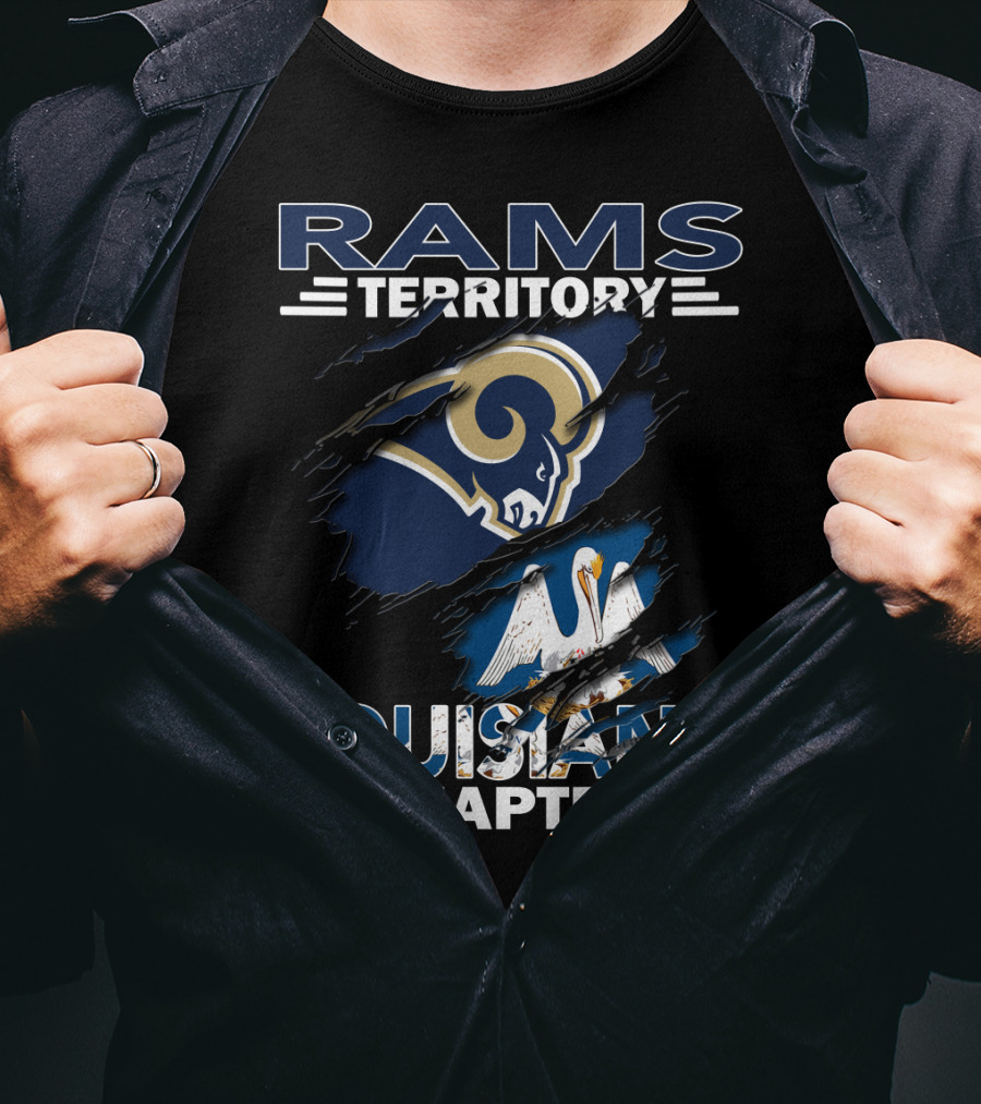 Rams Territory Louisiana Chapter Pelican T-Shirt